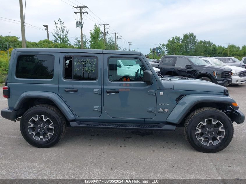 2024 Jeep Wrangler 4-Door Sahara VIN: 1C4PJXEN7RW159407 Lot: 12060417