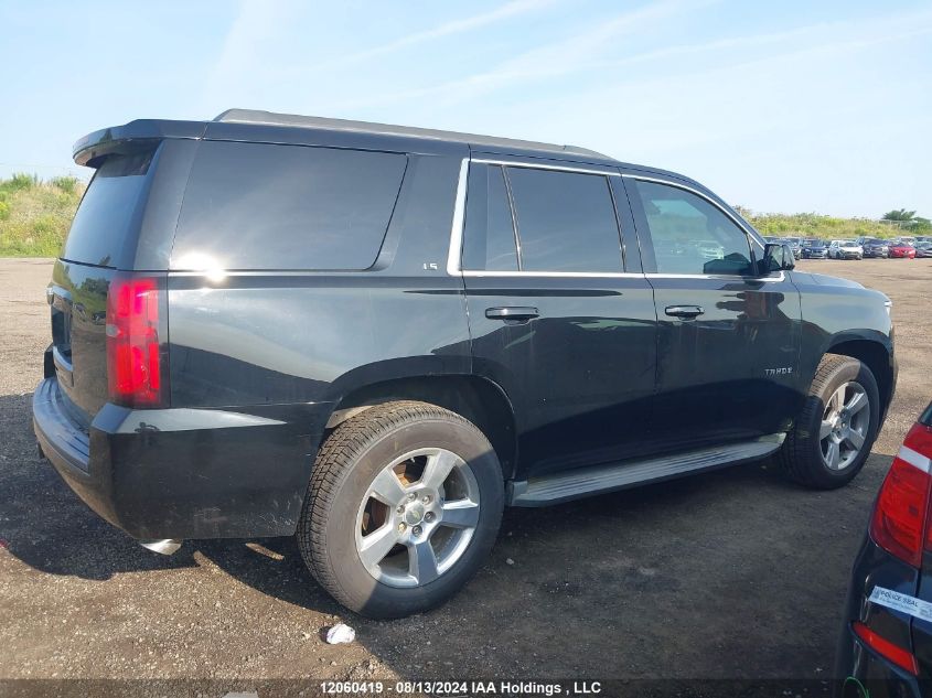 2015 Chevrolet Tahoe VIN: 1GNSKAKC4FR300409 Lot: 12060419