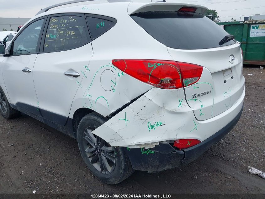 2014 Hyundai Tucson Gls VIN: KM8JU3AG0EU808446 Lot: 12060423