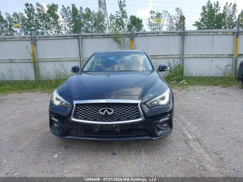 2021 Infiniti Q50 VIN: JN1EV7AR6MM752641 Lot: 12060459