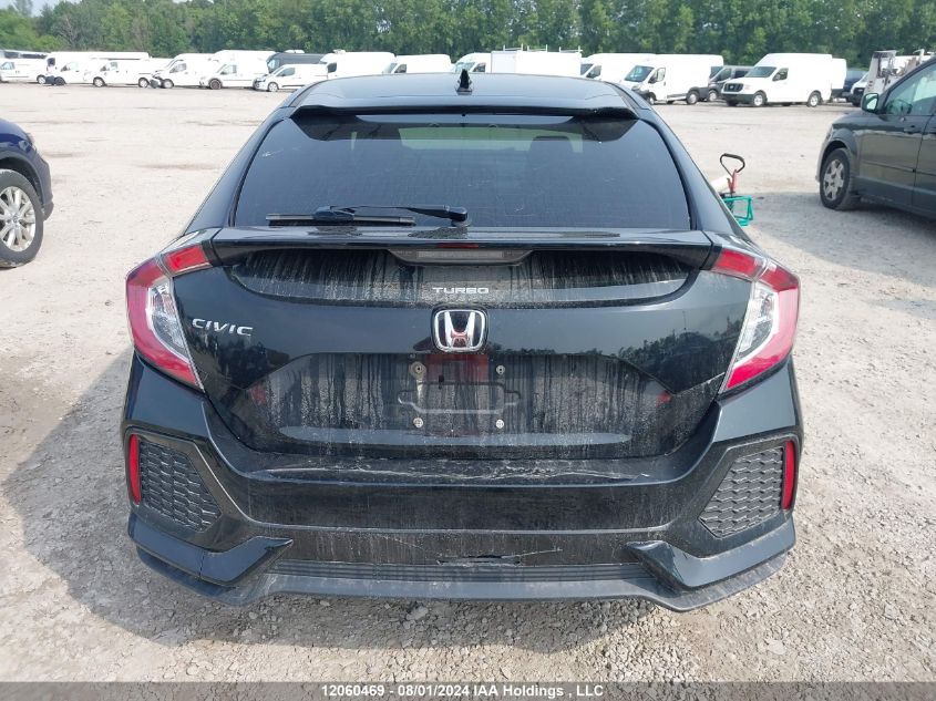 2018 Honda Civic Hatchback VIN: SHHFK7H20JU300528 Lot: 12060469