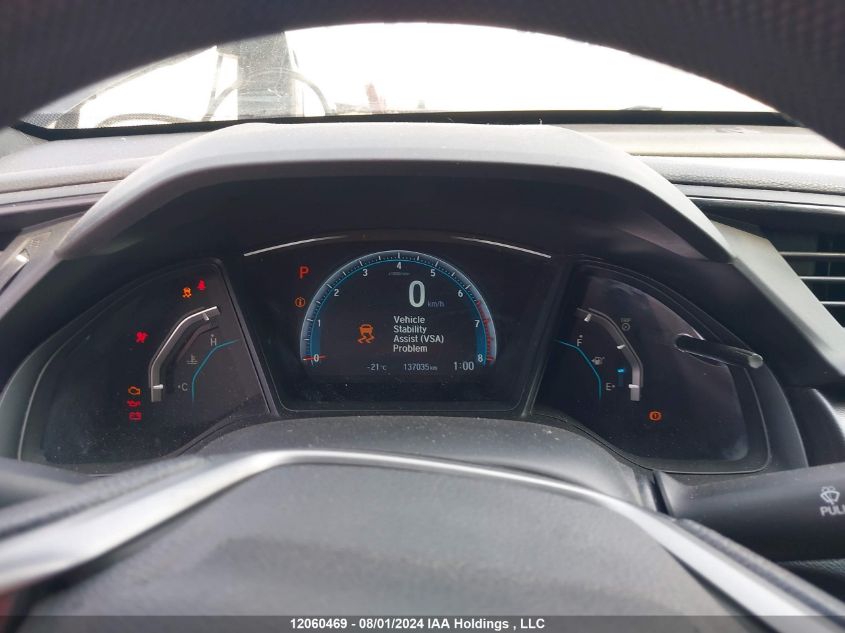 2018 Honda Civic Hatchback VIN: SHHFK7H20JU300528 Lot: 12060469