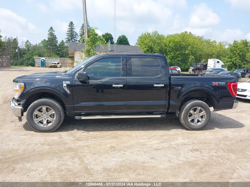 2022 Ford F150 Supercrew VIN: 1FTFW1E51NFC30864 Lot: 12060485