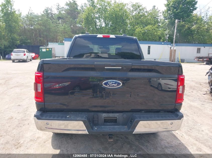 2022 Ford F150 Supercrew VIN: 1FTFW1E51NFC30864 Lot: 12060485