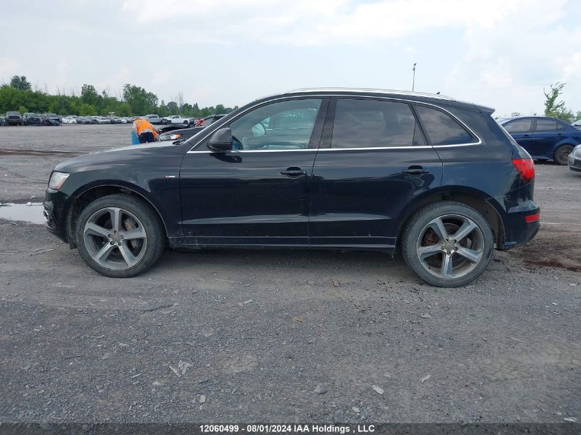 2014 Audi Q5 VIN: WA1WFCFP6EA092662 Lot: 12060499