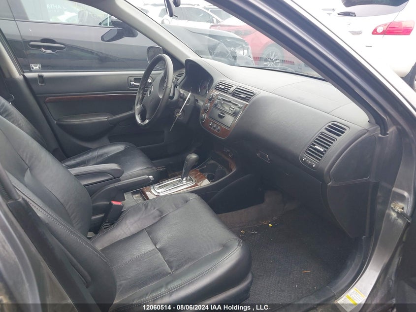 2005 Acura 1.7El Premium VIN: 2HHES36835H101371 Lot: 12060514