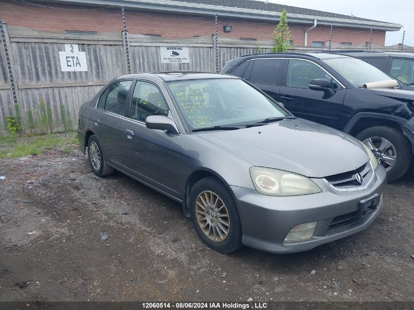 2005 Acura 1.7El Premium VIN: 2HHES36835H101371 Lot: 12060514