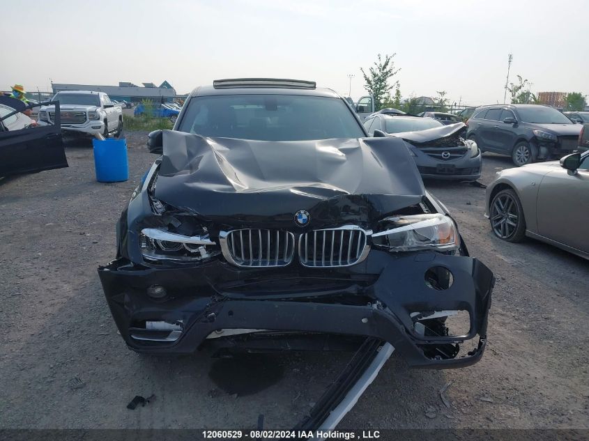 2015 BMW X3 VIN: 5UXWX9C50F0D44343 Lot: 12060529