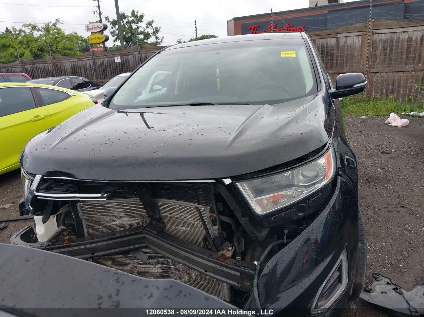 2016 Ford Edge Sel VIN: 2FMPK4J82GBC54432 Lot: 12060538