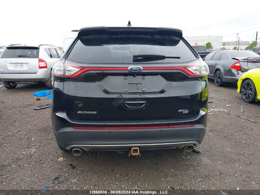 2016 Ford Edge Sel VIN: 2FMPK4J82GBC54432 Lot: 12060538
