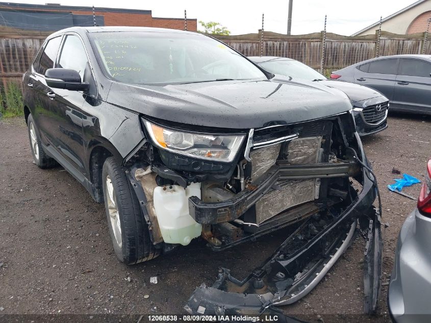 2016 Ford Edge Sel VIN: 2FMPK4J82GBC54432 Lot: 12060538