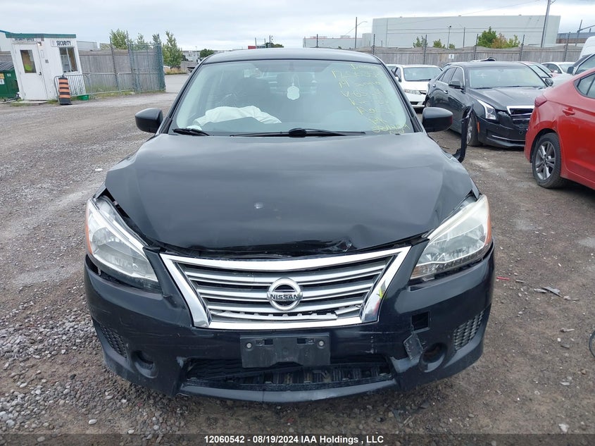 2014 Nissan Sentra VIN: 3N1AB7AP3EL652014 Lot: 12060542