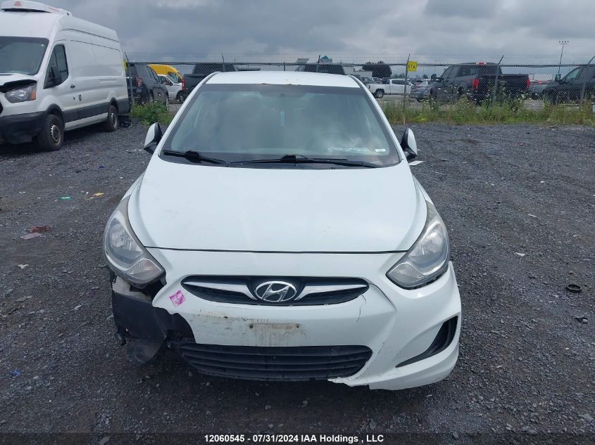 2013 Hyundai Accent Gl VIN: KMHCT4AE9DU280680 Lot: 12060545