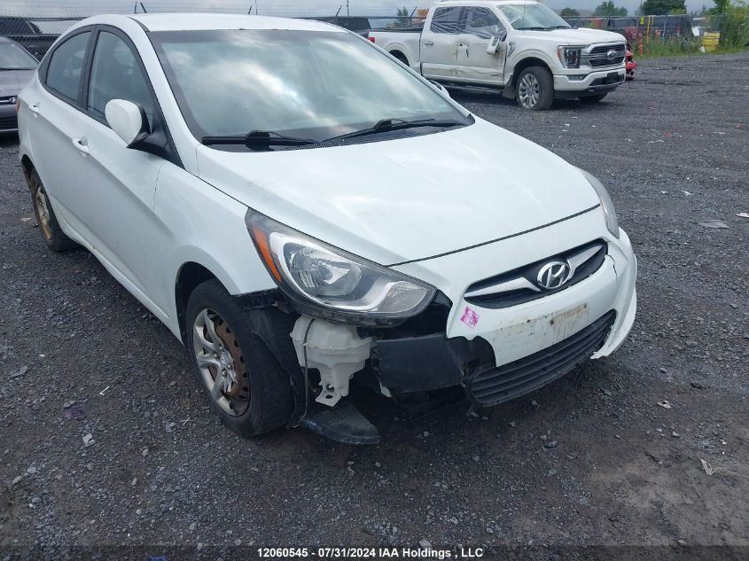 2013 Hyundai Accent Gl VIN: KMHCT4AE9DU280680 Lot: 12060545