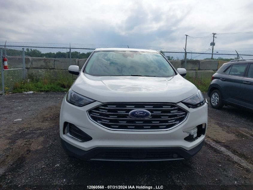 2022 Ford Edge Sel VIN: 2FMPK4J94NBA75556 Lot: 12060568