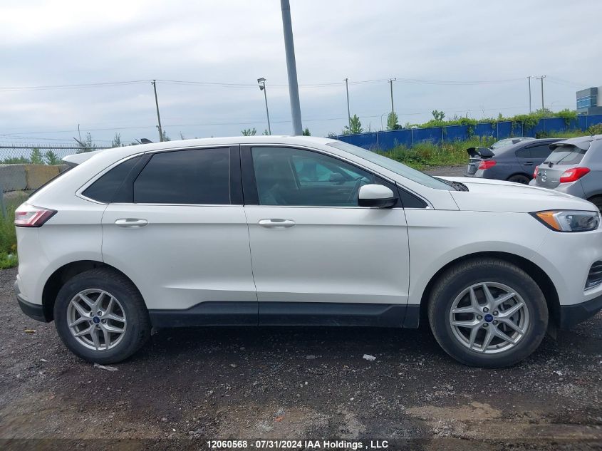 2022 Ford Edge Sel VIN: 2FMPK4J94NBA75556 Lot: 12060568