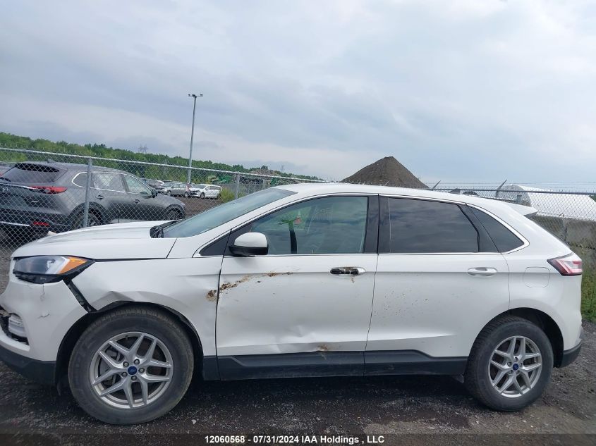 2022 Ford Edge Sel VIN: 2FMPK4J94NBA75556 Lot: 12060568