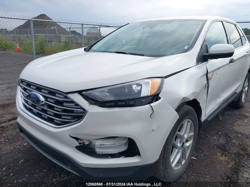 2022 Ford Edge Sel VIN: 2FMPK4J94NBA75556 Lot: 12060568