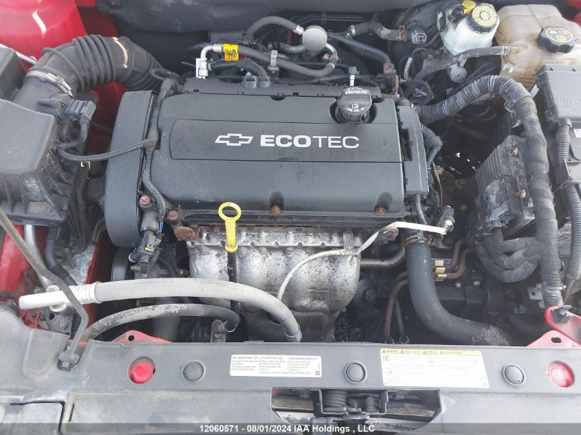 2015 Chevrolet Cruze VIN: 1G1PL5SH9F7257012 Lot: 12060571