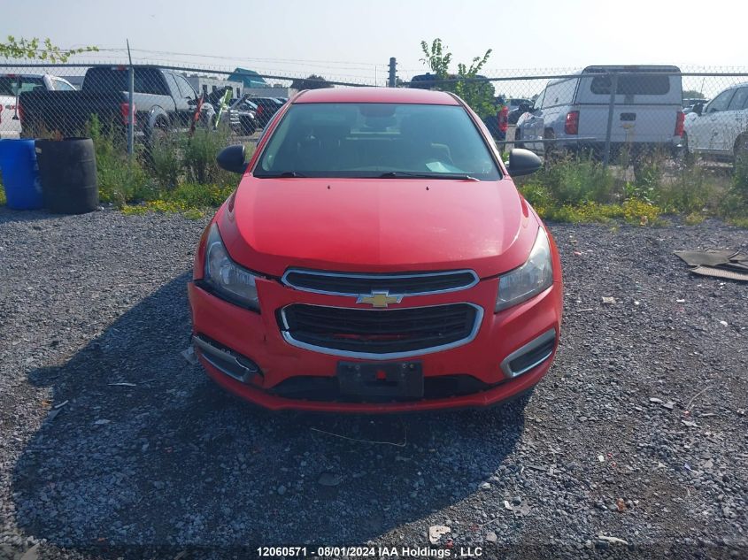 2015 Chevrolet Cruze VIN: 1G1PL5SH9F7257012 Lot: 12060571