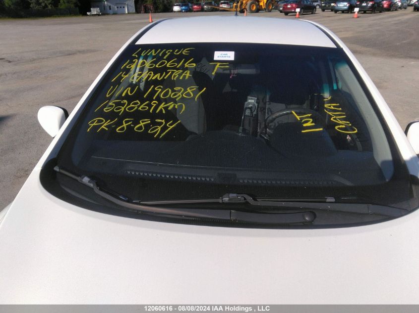 2014 Hyundai Elantra Gt Gl VIN: KMHD25LH8EU190281 Lot: 12060616