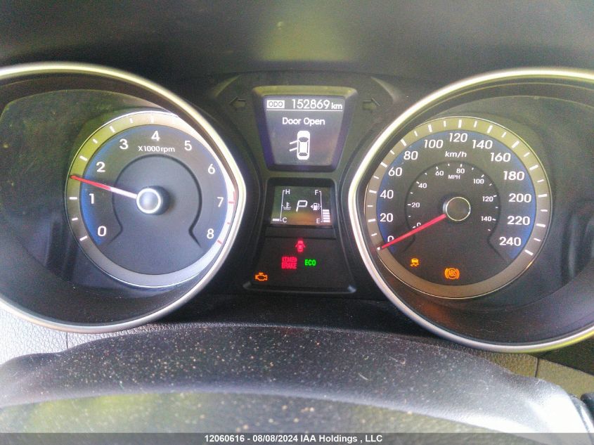 2014 Hyundai Elantra Gt Gl VIN: KMHD25LH8EU190281 Lot: 12060616