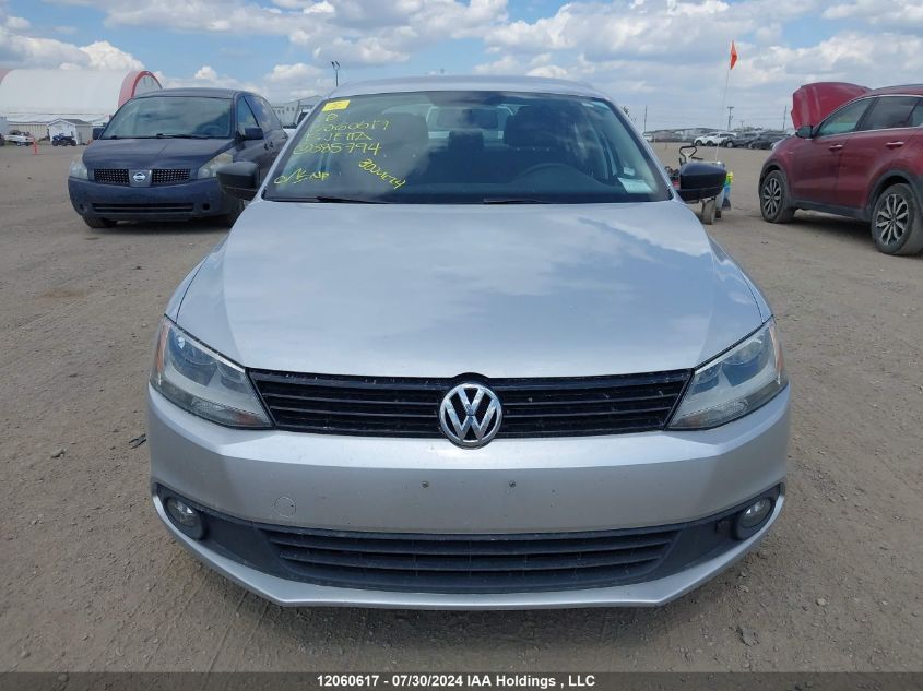 3VW2K7AJ8DM385794 2013 Volkswagen Jetta Sedan