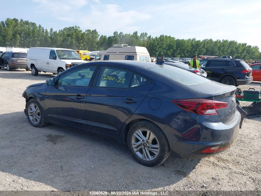 2020 Hyundai Elantra Sel/Value/Limited VIN: KMHD84LF1LU055342 Lot: 12060629