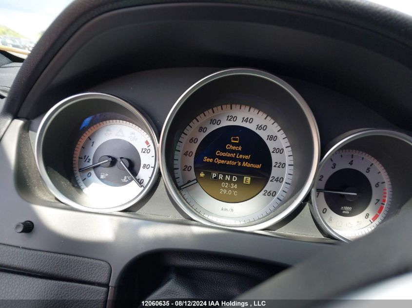 2012 Mercedes-Benz C-Class VIN: WDDGF8FB4CA705716 Lot: 12060635