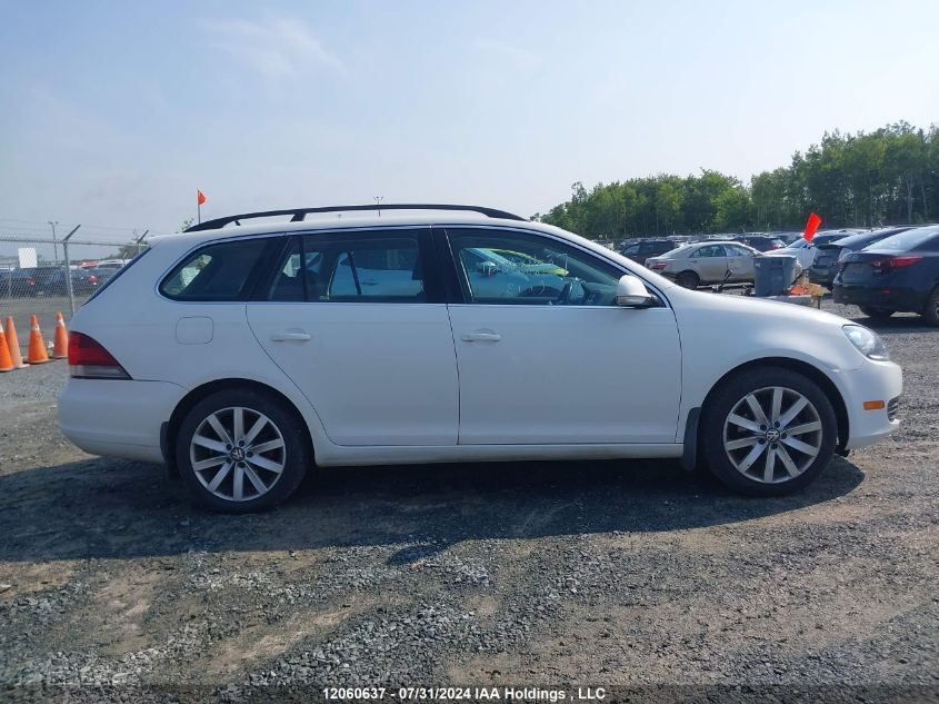 2013 Volkswagen Golf Wagon VIN: 3VWPX7AJ3DM659104 Lot: 12060637