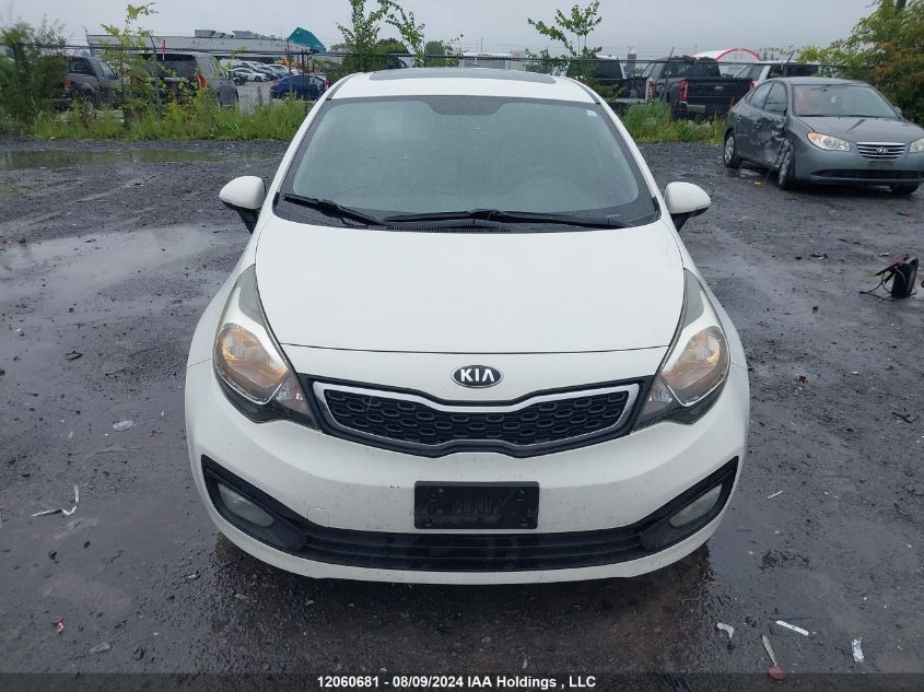 2015 Kia Rio VIN: KNADN4A39F6501622 Lot: 12060681