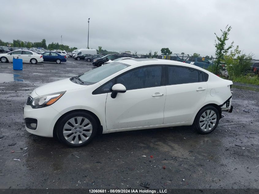 2015 Kia Rio VIN: KNADN4A39F6501622 Lot: 12060681