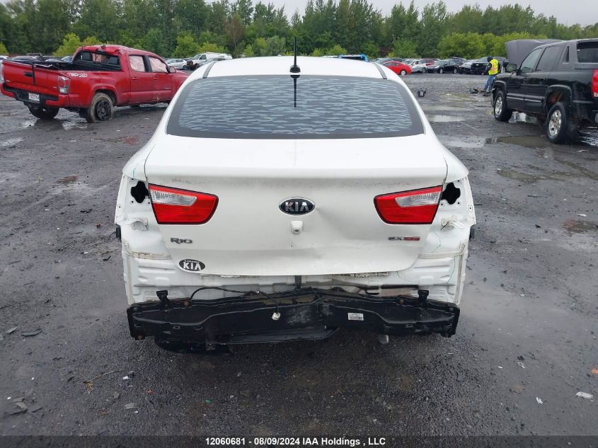 2015 Kia Rio VIN: KNADN4A39F6501622 Lot: 12060681