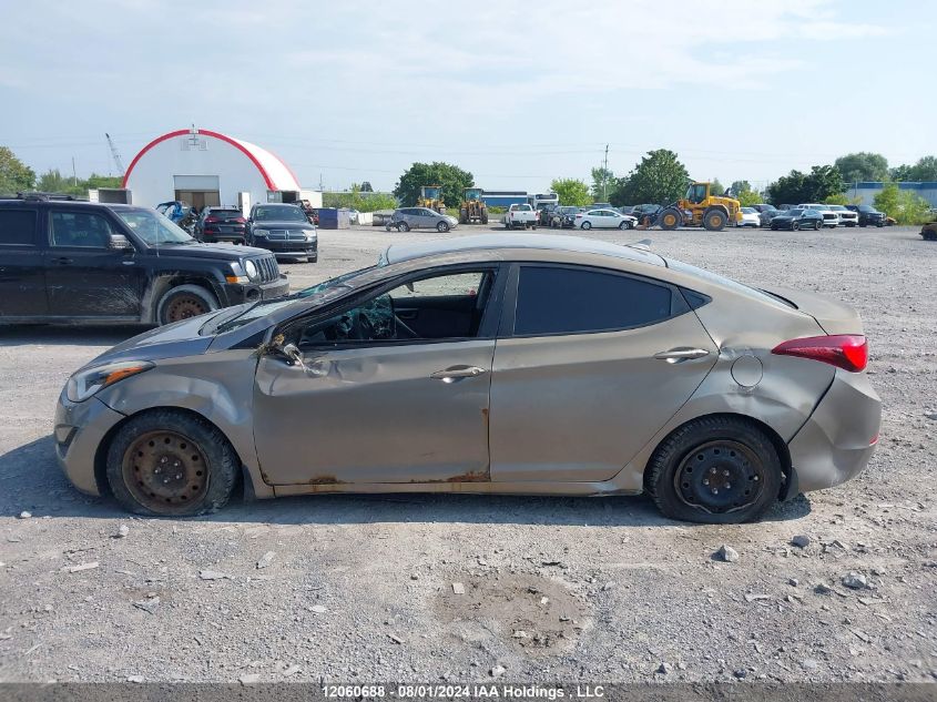 2014 Hyundai Elantra VIN: 5NPDH4AE6EH543682 Lot: 12060688