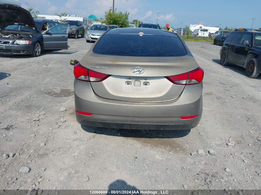 2014 Hyundai Elantra VIN: 5NPDH4AE6EH543682 Lot: 12060688