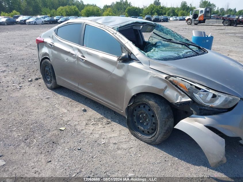 2014 Hyundai Elantra VIN: 5NPDH4AE6EH543682 Lot: 12060688
