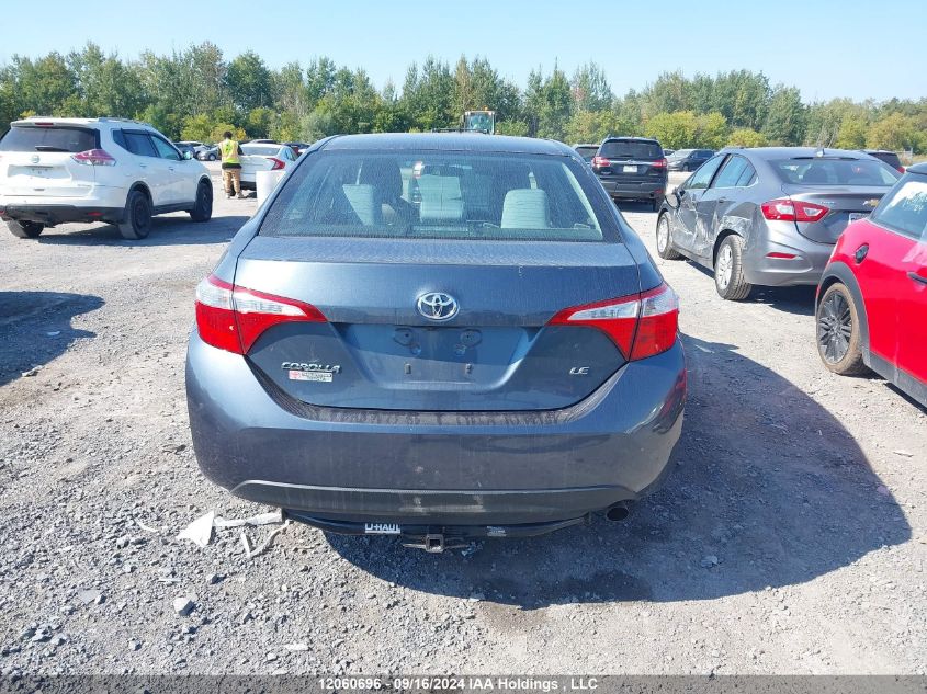 2016 Toyota Corolla L/Le/Le Pls/Prm/S/S Pls VIN: 2T1BURHE8GC570071 Lot: 12060696