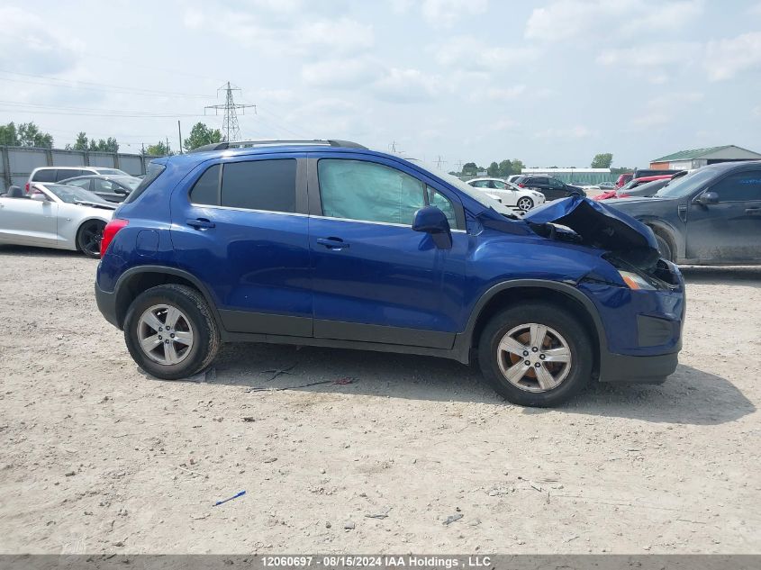 2013 Chevrolet Trax VIN: 3GNCJPSB0DL179383 Lot: 12060697