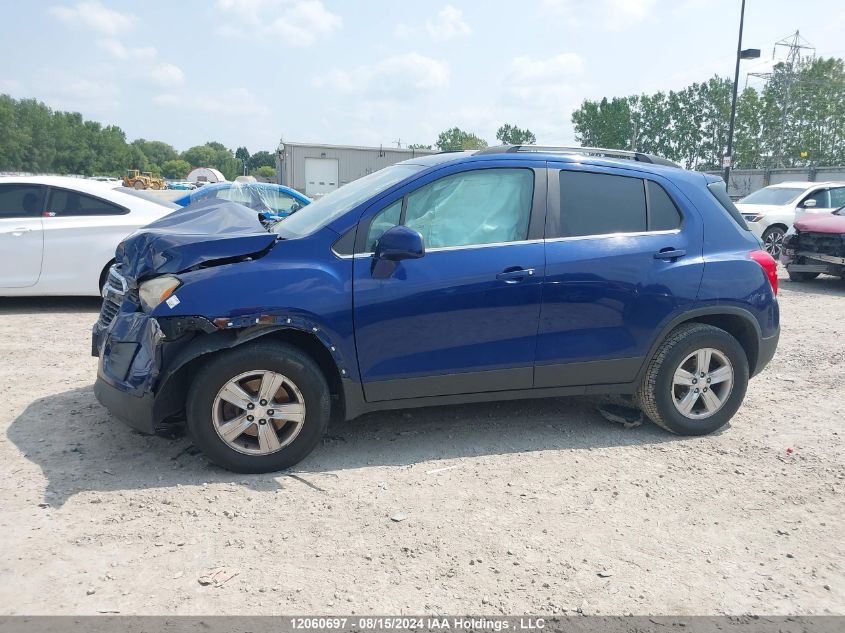 2013 Chevrolet Trax VIN: 3GNCJPSB0DL179383 Lot: 12060697