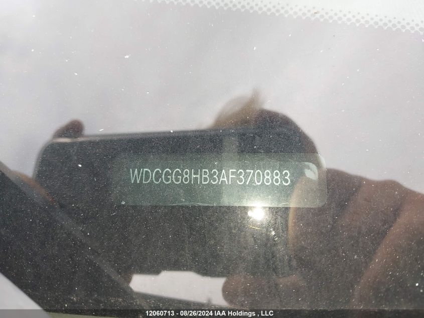 2010 Mercedes-Benz Glk 350 4Matic VIN: WDCGG8HB3AF370883 Lot: 12060713