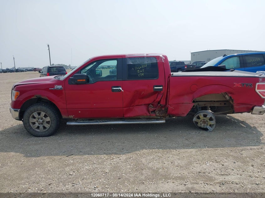 2011 Ford F150 Supercrew VIN: 1FTFW1EF9BFC53989 Lot: 12060717