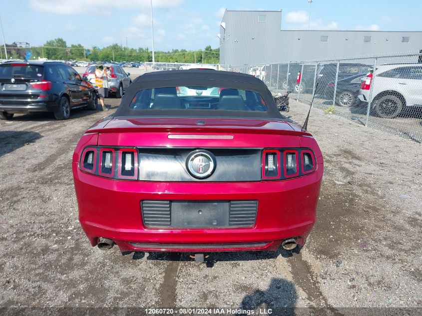 2014 Ford Mustang V6 Premium VIN: 1ZVBP8EM3E5220643 Lot: 12060720