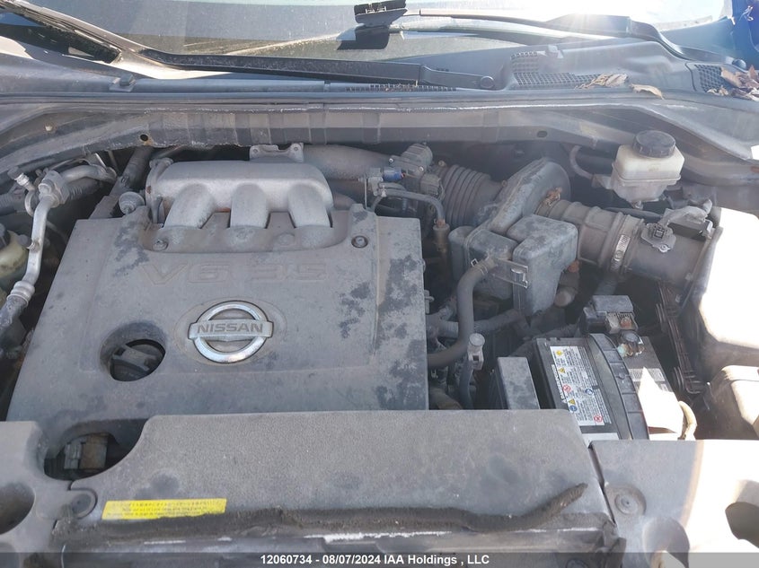 2007 Nissan Murano Se VIN: JN8AZ08W97W646734 Lot: 12060734