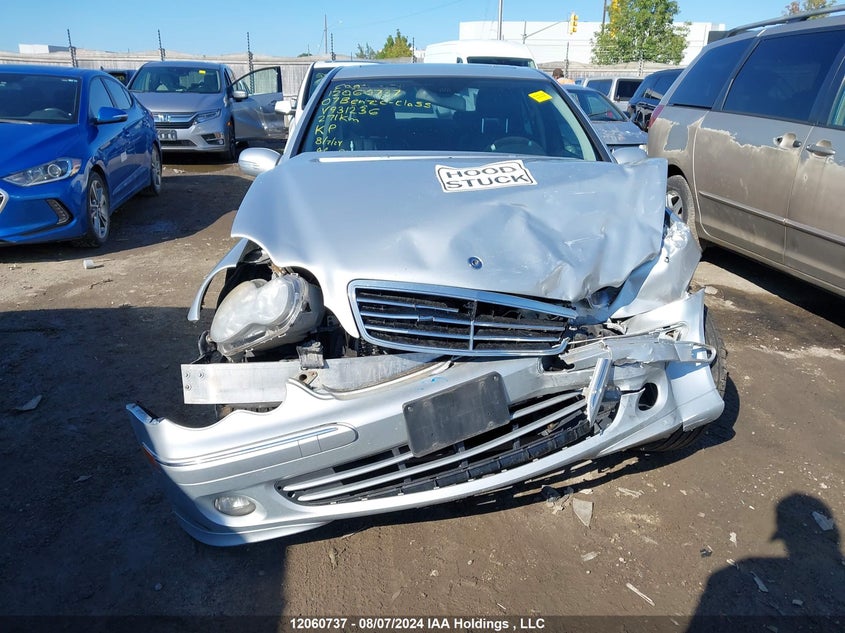 2007 Mercedes-Benz C-Class VIN: WDBRF54H27F931236 Lot: 12060737