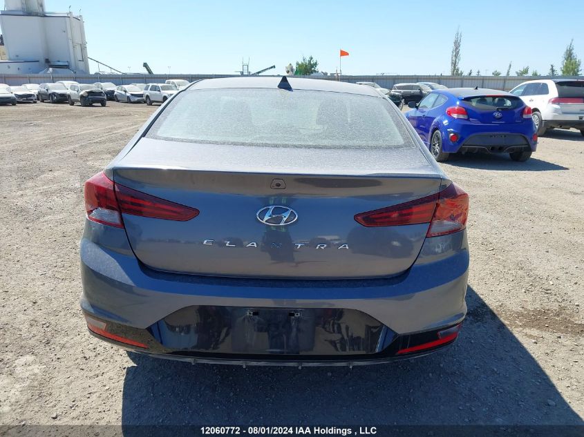 2019 Hyundai Elantra Preferred VIN: KMHD84LF6KU789943 Lot: 12060772