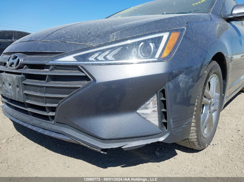 2019 Hyundai Elantra Preferred VIN: KMHD84LF6KU789943 Lot: 12060772