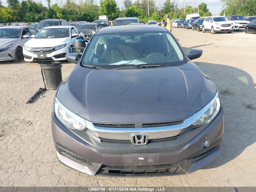 2018 Honda Civic Lx VIN: 2HGFC2F59JH033996 Lot: 12060795