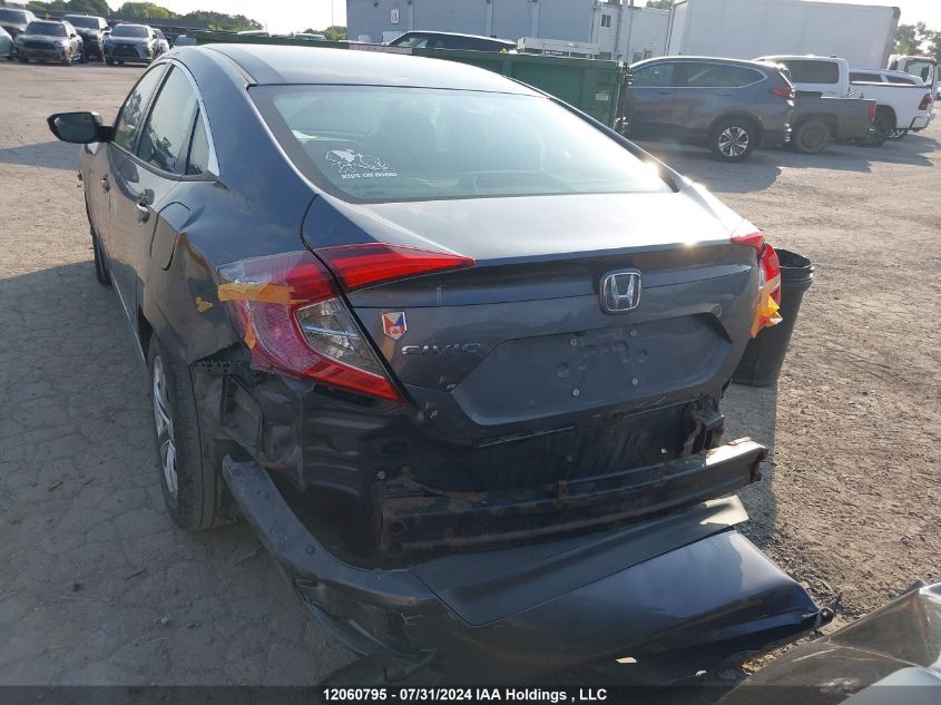 2018 Honda Civic Lx VIN: 2HGFC2F59JH033996 Lot: 12060795