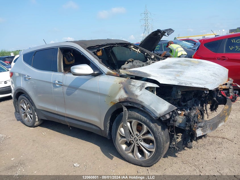 2013 Hyundai Santa Fe Sport 2.0T Se VIN: 5XYZUDLAXDG038486 Lot: 12060801