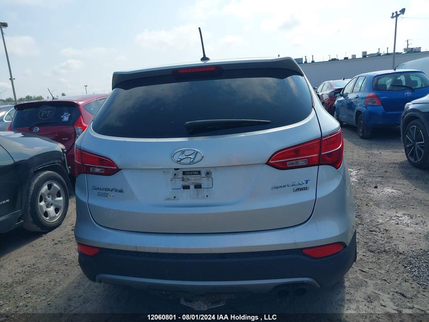 2013 Hyundai Santa Fe Sport 2.0T Se VIN: 5XYZUDLAXDG038486 Lot: 12060801
